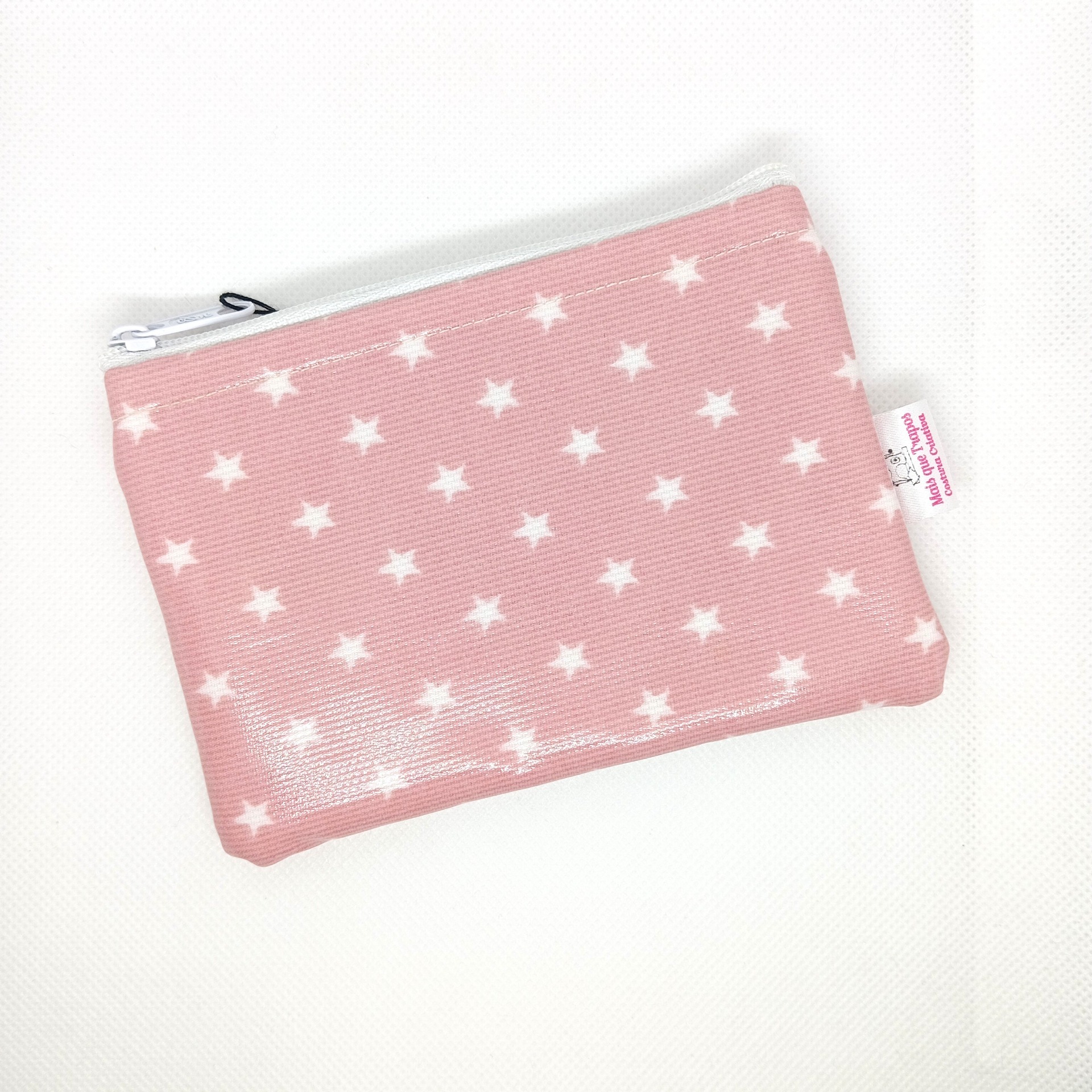 Bolsa Porta Cartões e Moedas Plastificada - Estrelas