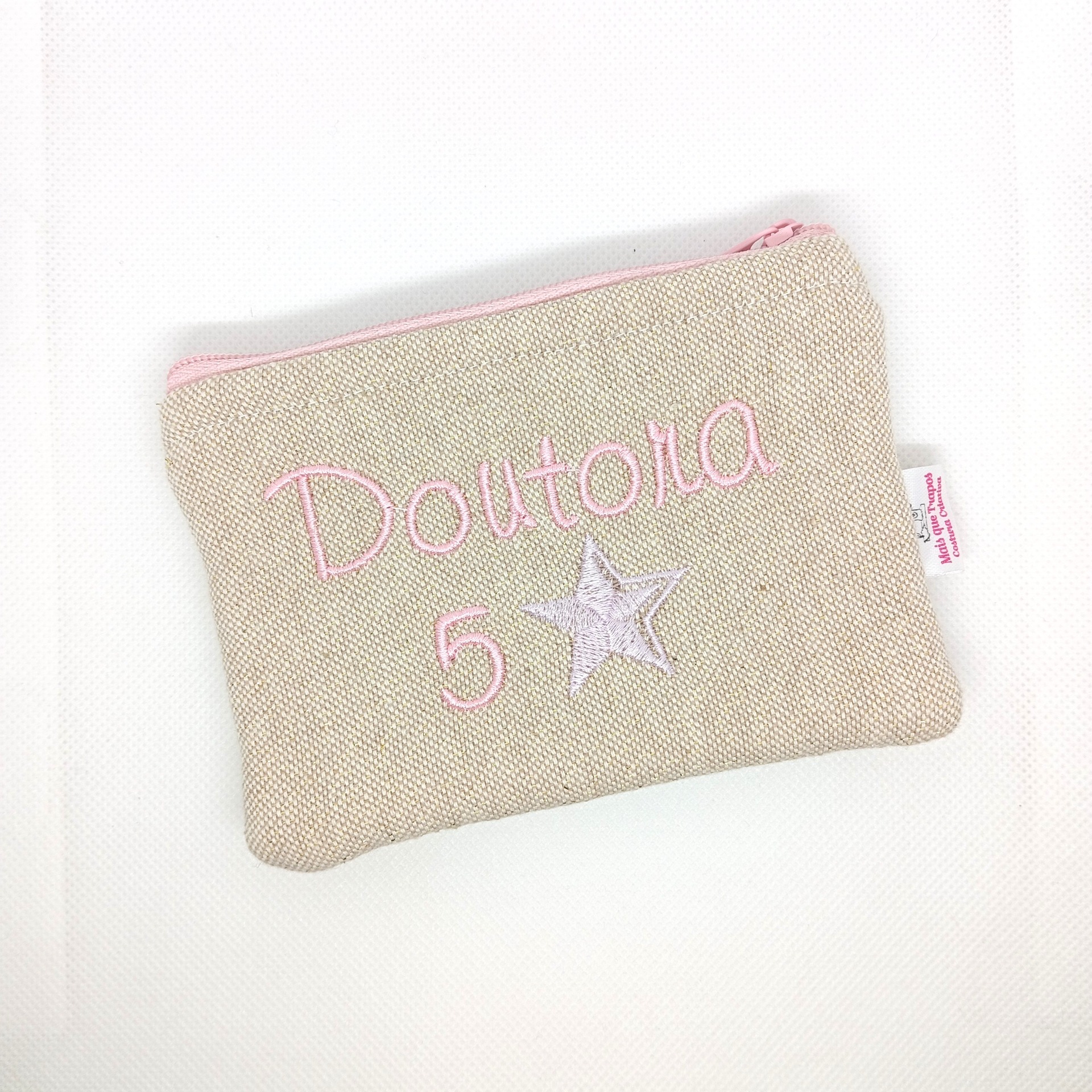 Bolsa Porta Cartões e Moedas – Doutora 5 ⭐