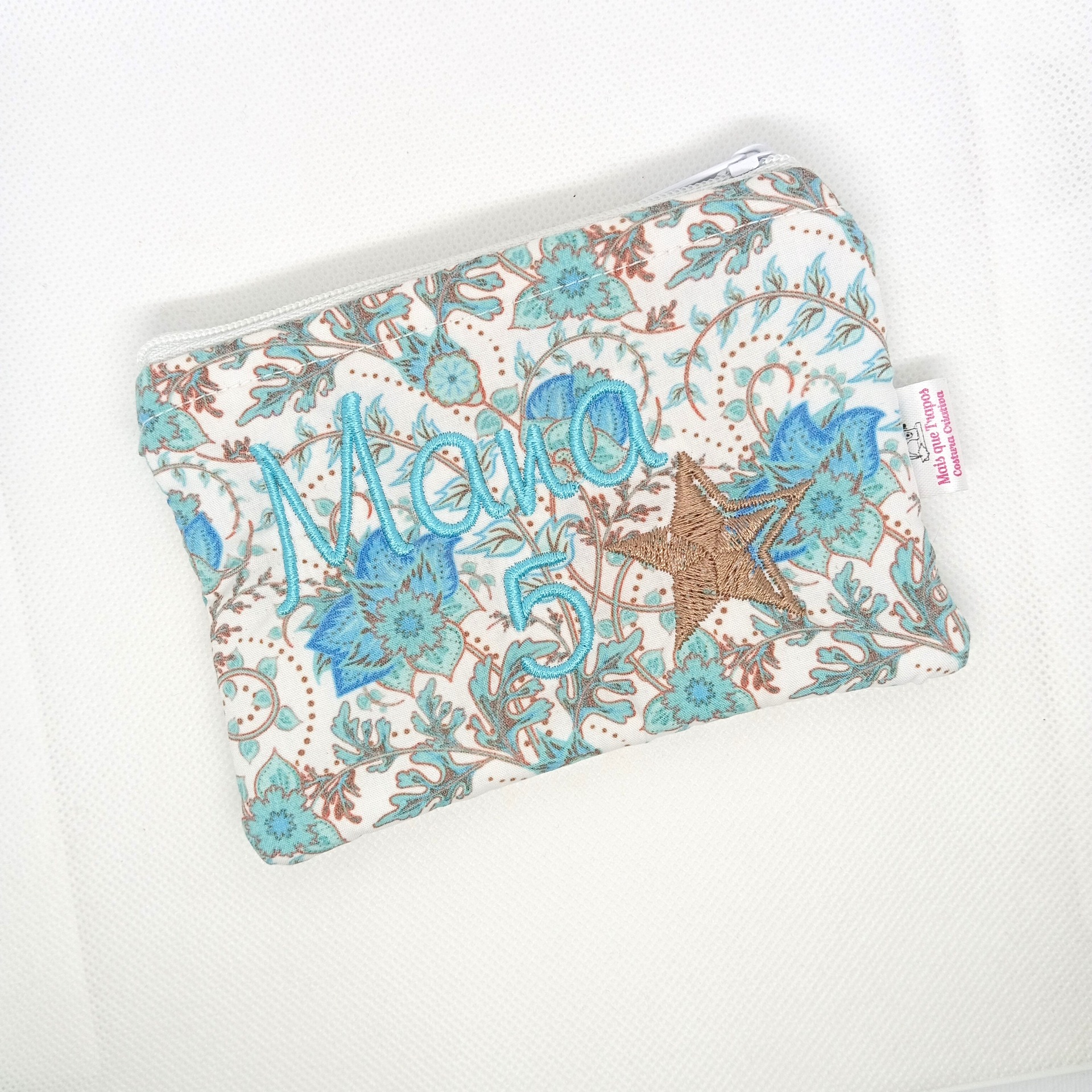 Bolsa Porta Cartões e Moedas – Mana 5 ⭐