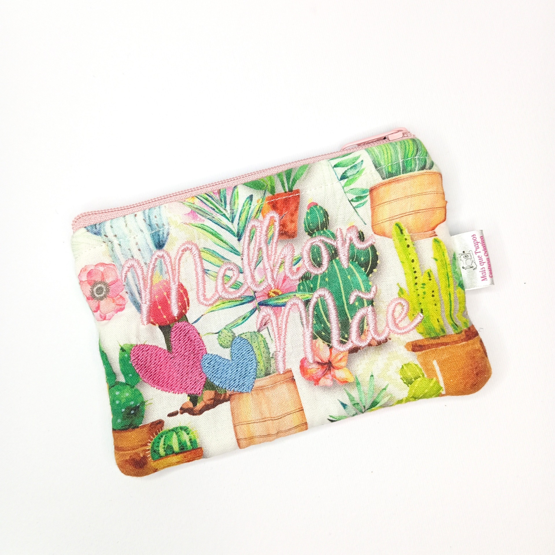 Bolsa Porta Cartões e Moedas – Melhor Mãe