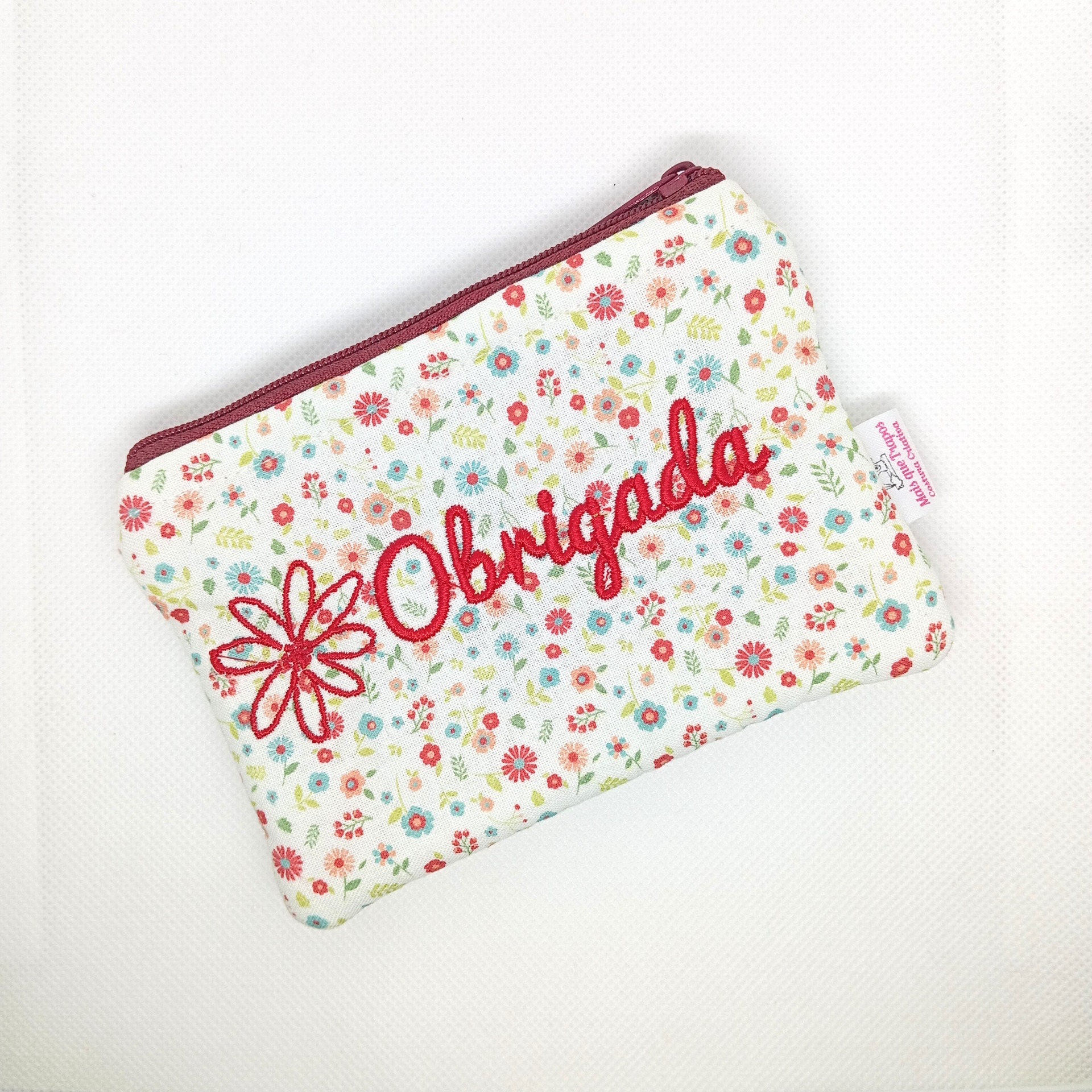 Bolsa Porta Cartões e Moedas – Obrigada