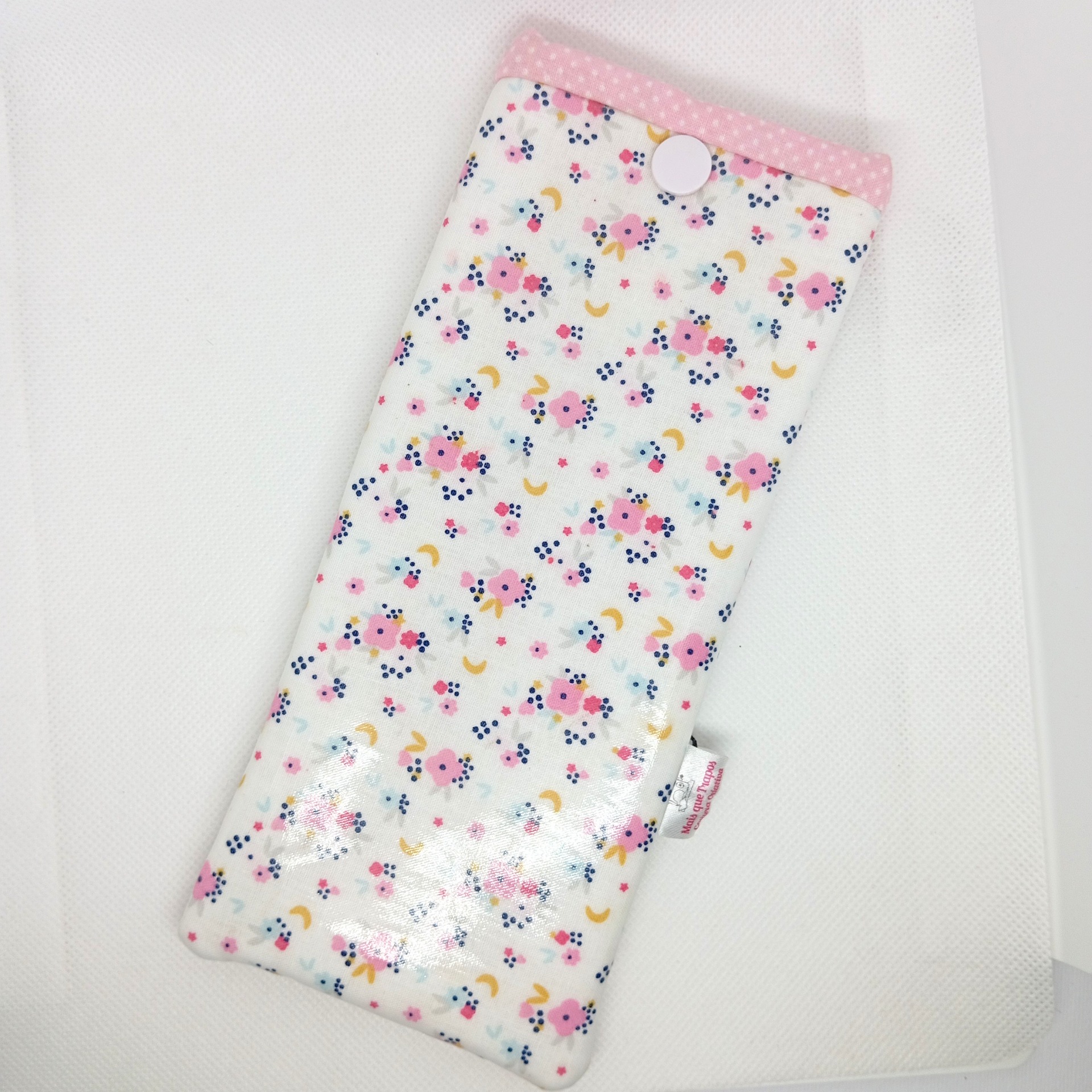 Bolsa para óculos floral