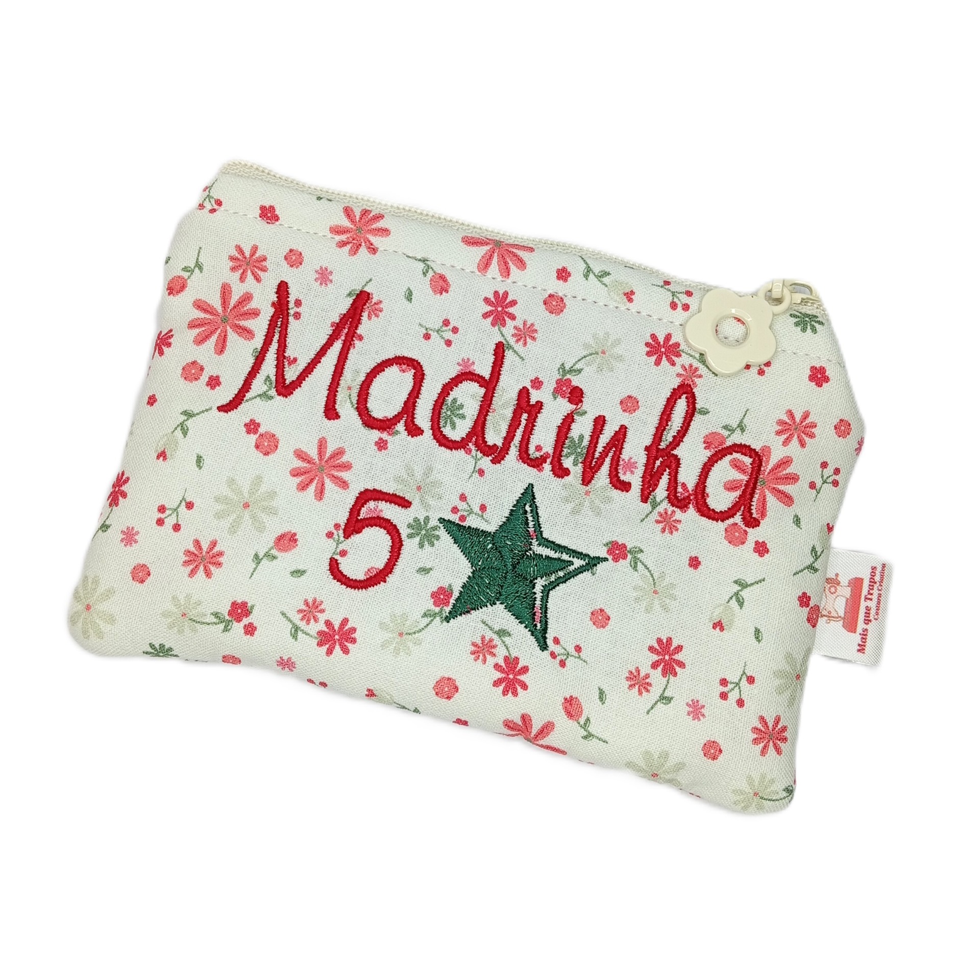 Bolsa Porta Cartões e Moedas – Madrinha 5 ⭐